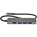 StarTech.com DKT30CHPD3 laptop dock/port replicator USB 3.2 Gen 1 (3.1 Gen 1) Type-C Black, Gray