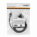 Rocstor Y10C876-B1 serial cable Black 70.9" (1.8 m) USB Type-A DB-9