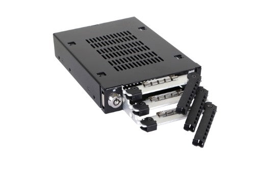 Icy Dock MB993SK-B drive bay panel 2.5/3.5" Carrier panel Black