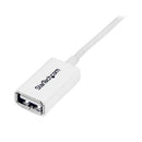 StarTech.com 3m USB2.0 m/f USB cable 118.1" (3 m) USB A White