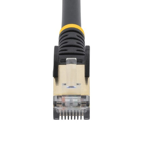 StarTech.com C6ASPAT30BK networking cable Black 358.3" (9.1 m) Cat6a