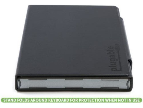 Plugable Technologies BT-KEY3XL mobile device keyboard Black, Gray Bluetooth