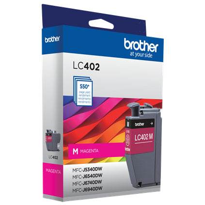 Brother LC402MS ink cartridge 1 pc(s) Original Standard Yield Magenta
