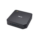 ASUS CHROMEBOX4-FC017U PC/workstation Intel® Celeron® 5205U 4 GB DDR4-SDRAM 32 GB eMMC ChromeOS Mini PC Metallic