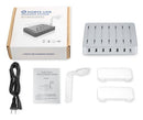 4XEM 4X6PORTUSBACS mobile device charger Universal White AC Indoor