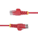 StarTech.com N6PAT9INRDS networking cable Red 7.87" (0.2 m) Cat6 U/UTP (UTP)