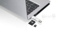 iogear GFR3C12 card reader Micro-USB White
