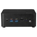 MSI Cubi NUC 1M-011US Intel Core 3 100U 8 GB DDR5-SDRAM 500 GB SSD Windows 11 Home Mini PC Black