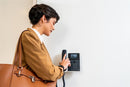 HP Poly Edge E100 IP Phone and PoE-enabled with Power Supply