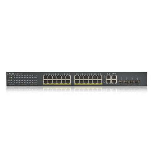 Zyxel GS1920-24HPv2 Managed Gigabit Ethernet (10/100/1000) Power over Ethernet (PoE) Black