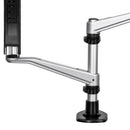 StarTech.com ARMDUAL30 monitor mount / stand 30" Desk Black, Silver
