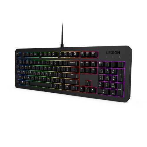 Lenovo GX31N91913 keyboard Mouse included Gaming USB US English Black