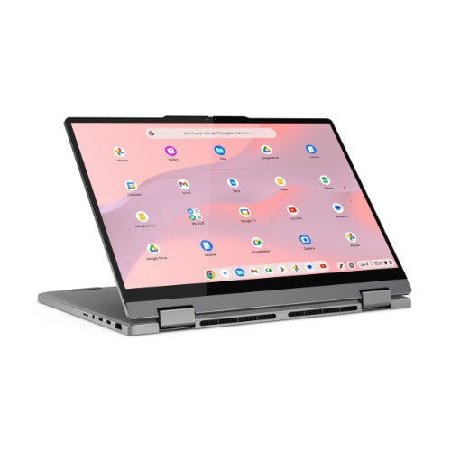 Lenovo Chrome 2in1 14IRU10 Intel Core 5 120U Chromebook 14" Touchscreen WUXGA 8 GB LPDDR5-SDRAM 256 GB SSD Wi-Fi 6E (802.11ax) ChromeOS English Gray