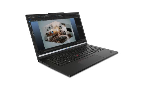 Lenovo ThinkPad P14s Gen 5 (Intel) Intel Core Ultra 7 165H Laptop 14.5" 3K 96 GB DDR5-SDRAM 2 TB SSD NVIDIA RTX 500 Ada Wi-Fi 6E (802.11ax) Windows 11 Pro English Black