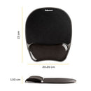 Fellowes 9112101 mouse pad Black