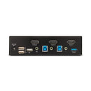 StarTech.com D86A2-2-PORT-8K-KVM KVM switch Black