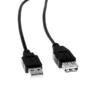 Rocstor Y10C118-B1 USB cable USB 2.0 120" (3.05 m) USB A Black