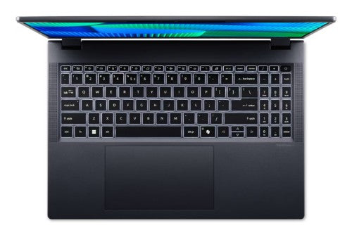 Acer TravelMate P4 TMP416-53-59NC Intel Core Ultra 5 125U Laptop 16" WUXGA 16 GB DDR5-SDRAM 512 GB SSD Wi-Fi 6 (802.11ax) Windows 11 Pro Blue