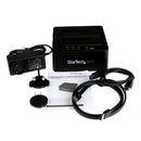 StarTech.com SDOCK2U33RE media duplicator HDD/SSD duplicator Black 1 copies