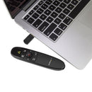 StarTech.com PRESREMOTE wireless presenter Black
