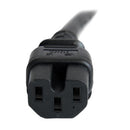 StarTech.com PXTC14C156 power cable Black 70.9" (1.8 m) C14 coupler C15 coupler