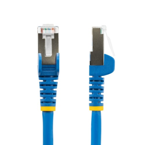 StarTech.com NLBL-4F-CAT6A-PATCH networking cable Blue 47.2" (1.2 m) S/FTP (S-STP)