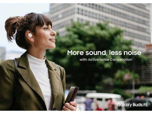 Samsung Galaxy Buds FE Headphones Wireless In-ear Calls/Music/Sport/Everyday Bluetooth White