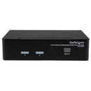 StarTech.com SV231DPUA KVM switch Black