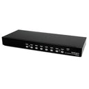 StarTech.com SV831DVIU KVM switch Rack mounting Black