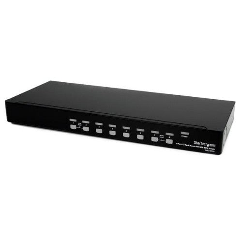 StarTech.com SV831DVIU KVM switch Rack mounting Black
