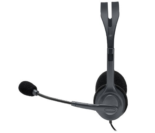 Logitech 981-000612 headphones/headset Wired Head-band Office/Call center Black