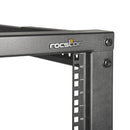 Rocstor Y10E025-B1 rack cabinet 42U Freestanding rack Black