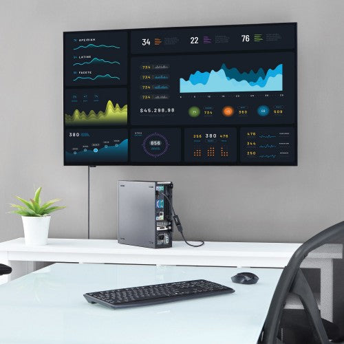 StarTech.com DP2HD4KS video cable adapter 5.91" (0.15 m) DisplayPort HDMI Type A (Standard) Black