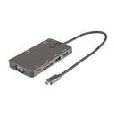 StarTech.com DKT30CHVSDPD laptop dock/port replicator Wired USB 3.2 Gen 1 (3.1 Gen 1) Type-C Gray