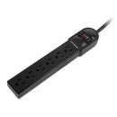CyberPower CSB606 surge protector Black 6 AC outlet(s) 125 V 72" (1.83 m)