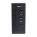 StarTech.com HB30C5A2CST interface hub USB 3.2 Gen 1 (3.1 Gen 1) Type-B 5000 Mbit/s Black