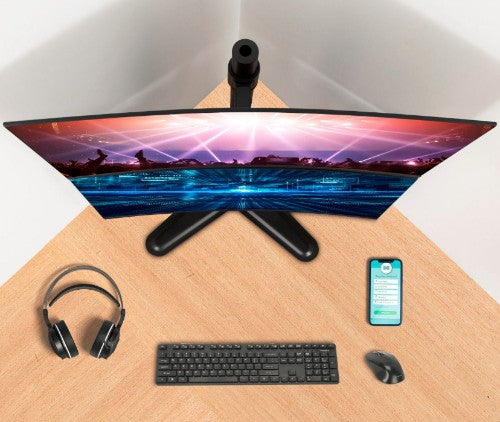 Siig CE-MT3F11-S1 monitor mount / stand 32" Black Desk