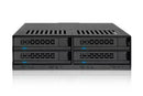 Icy Dock MB324SP-B disk array Desktop Black