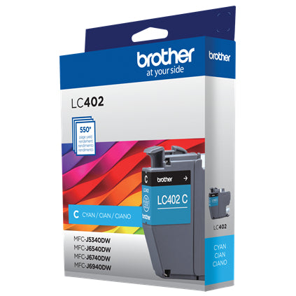 Brother LC402CS ink cartridge 1 pc(s) Original Standard Yield Cyan
