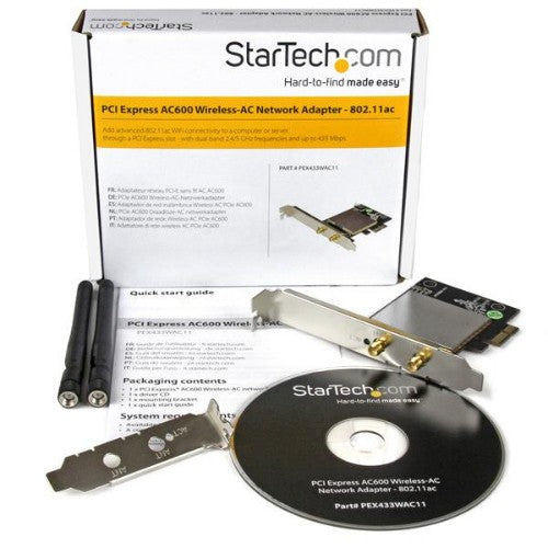 StarTech.com PEX433WAC11 network card Internal WLAN 433 Mbit/s