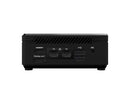 MSI Cubi ADL-020BUS Intel Pentium N N100 DDR4-SDRAM Mini PC Workstation Black