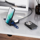 ALOGIC A31FWCBK mobile device charger Headset, Smartphone, Smartwatch, Watch Black USB Wireless charging Fast charging Indoor