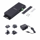StarTech.com I23-SERIAL-ETHERNET serial converter/repeater/isolator RS-232 RJ-45 Black