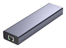 4XEM 4XHBC006 interface hub USB Type-C 5000 Mbit/s Gray