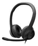 Logitech 981-001575 headphones/headset Wired Head-band Calls/Music USB Type-C Black