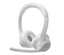 Logitech 981-001416 headphones/headset Wireless Head-band Office/Call center Bluetooth White