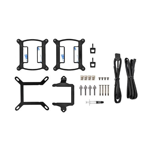 Thermaltake TH120 ARGB Processor All-in-one liquid cooler 4.72" (12 cm) White 1 pc(s)