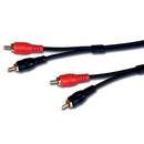 Comprehensive RCA Stereo, 1.8m audio cable 70.9" (1.8 m) 2 x RCA Black