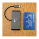 Tripp Lite U460-003-3AGB-C interface hub USB 3.2 Gen 2 (3.1 Gen 2) Type-C 5000 Mbit/s Black