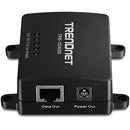 Trendnet TPE-104GS network splitter Power over Ethernet (PoE) Black